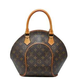 Louis Vuitton Monogram Ellipse PM Handbag M51127 Brown Leather Women's LOUIS ...